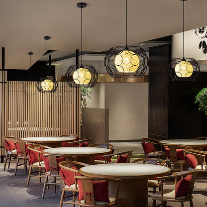 Floroux | Lampe Suspension Chanvre | Design Naturel et Moderne