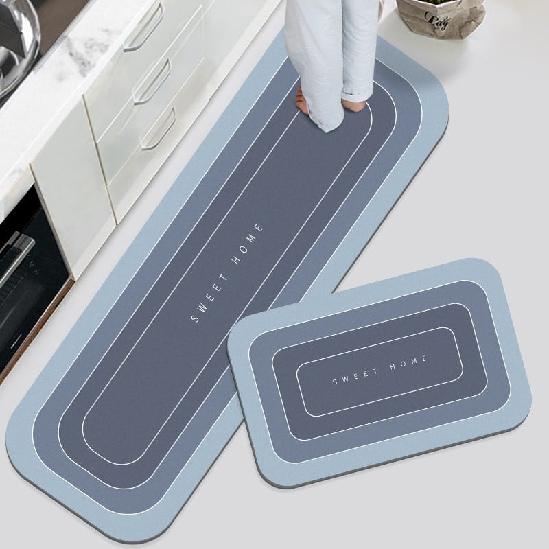 Floroux | Tapis de Porte Antidérapant | Ultra Absorbant
