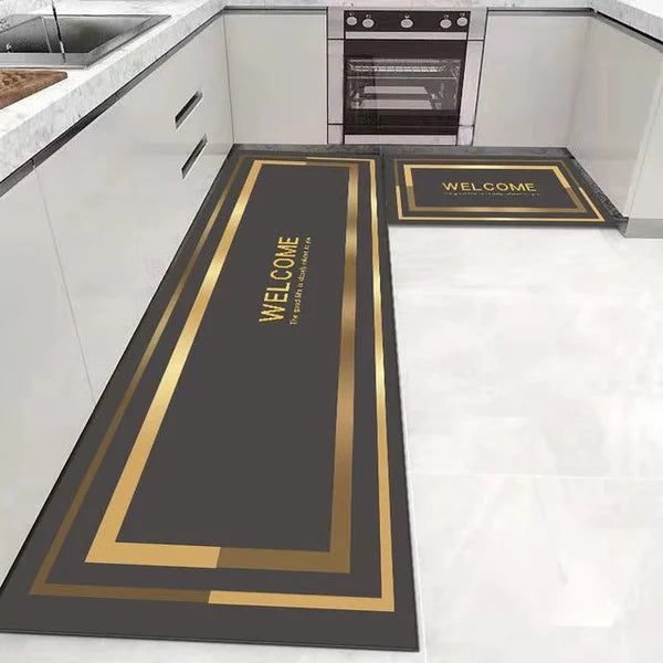 Floroux | Tapis de Porte Antidérapant | Ultra Absorbant