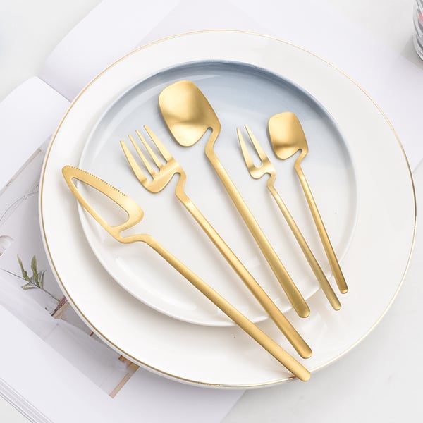 Floroux | Set de Couverts Suspendus | Design Anti-Goutte