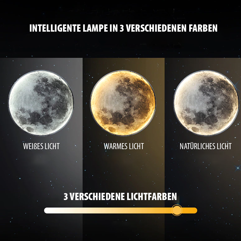 Floroux | Lampe Lune LED 3D | Veilleuse Décorative Sans Fil