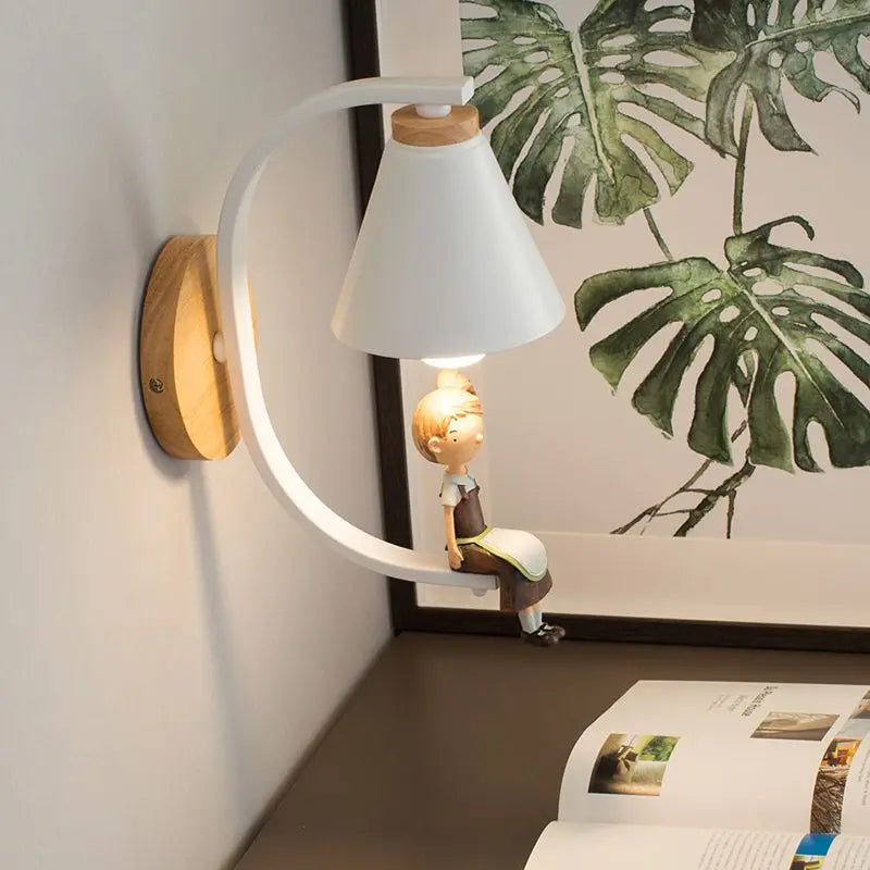 Floroux | Lampe Murale en Bois | Design Moderne et Élégant