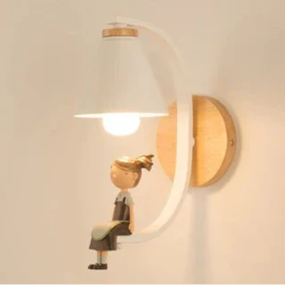 Floroux | Lampe Murale en Bois | Design Moderne et Élégant