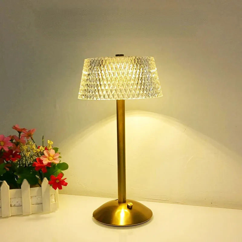 Floroux | Lampe de Bureau LED | Intensité Variable Rechargeable