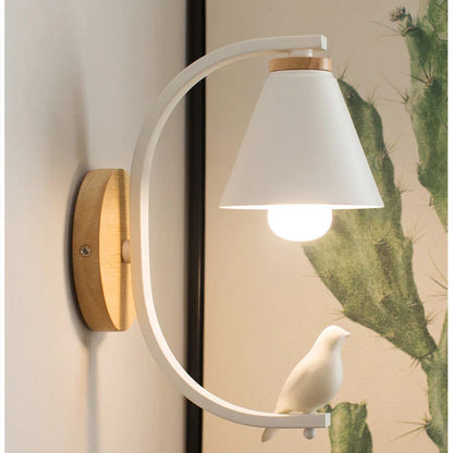Floroux | Lampe Murale en Bois | Design Moderne et Élégant