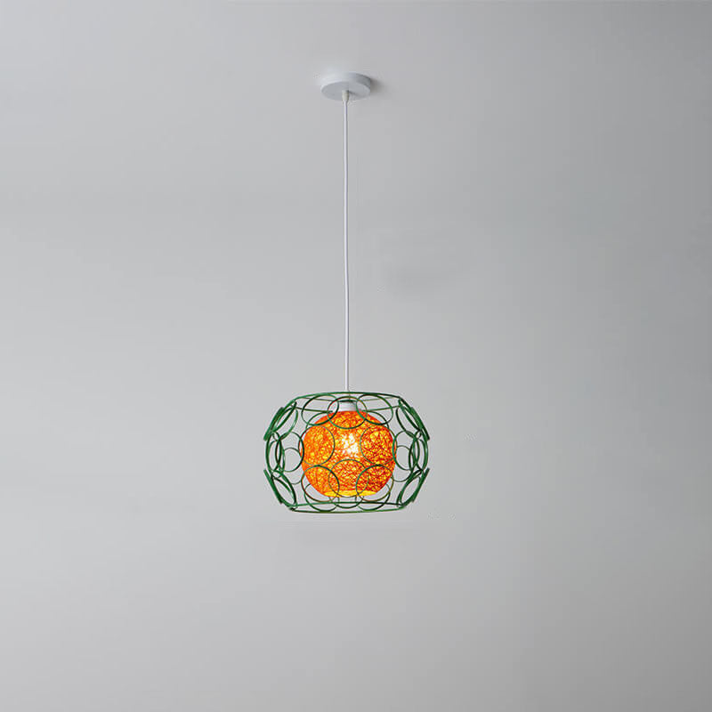 Floroux | Lampe Suspension Chanvre | Design Naturel et Moderne