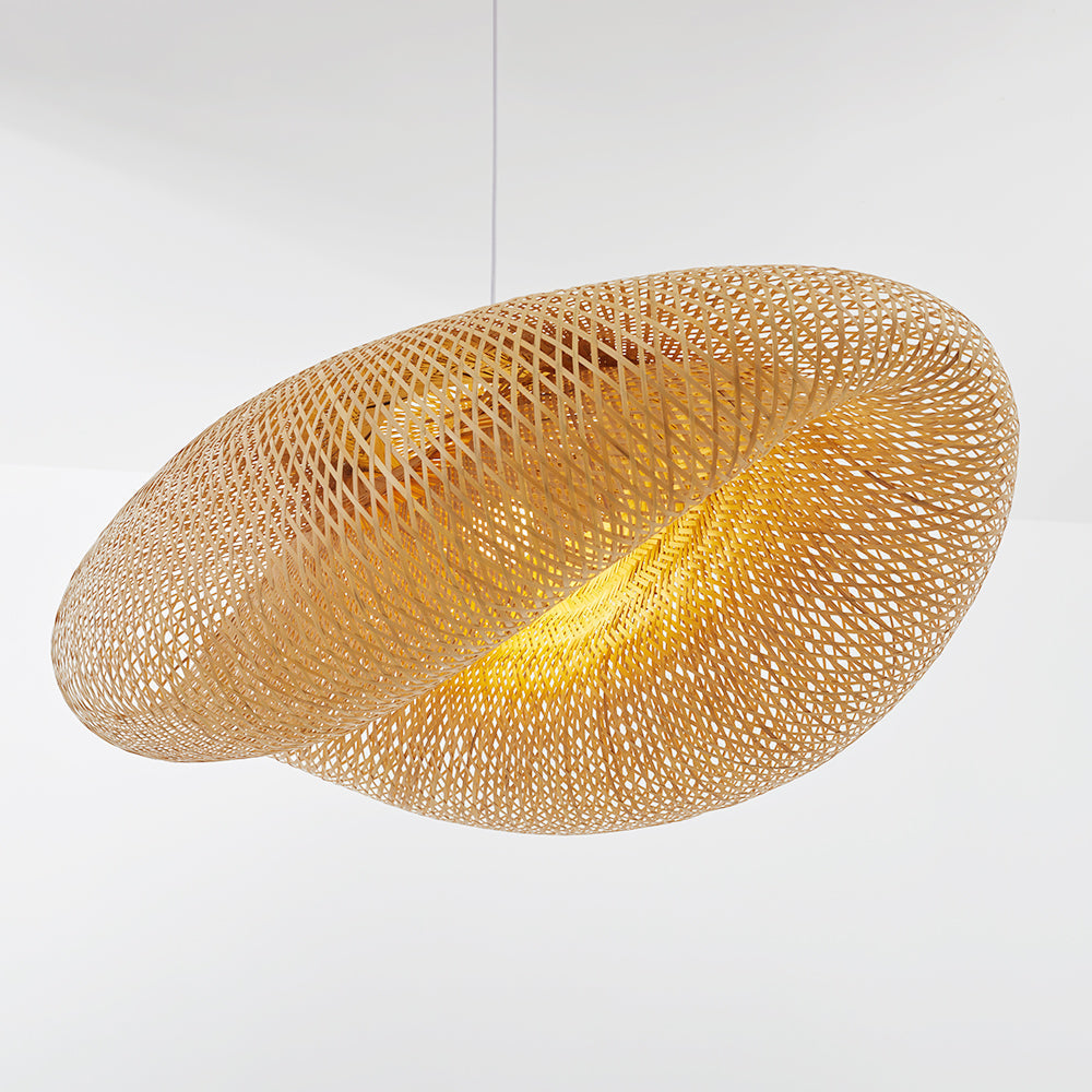 Floroux | Lampe Suspension Bambou | Design Naturel Artisanal