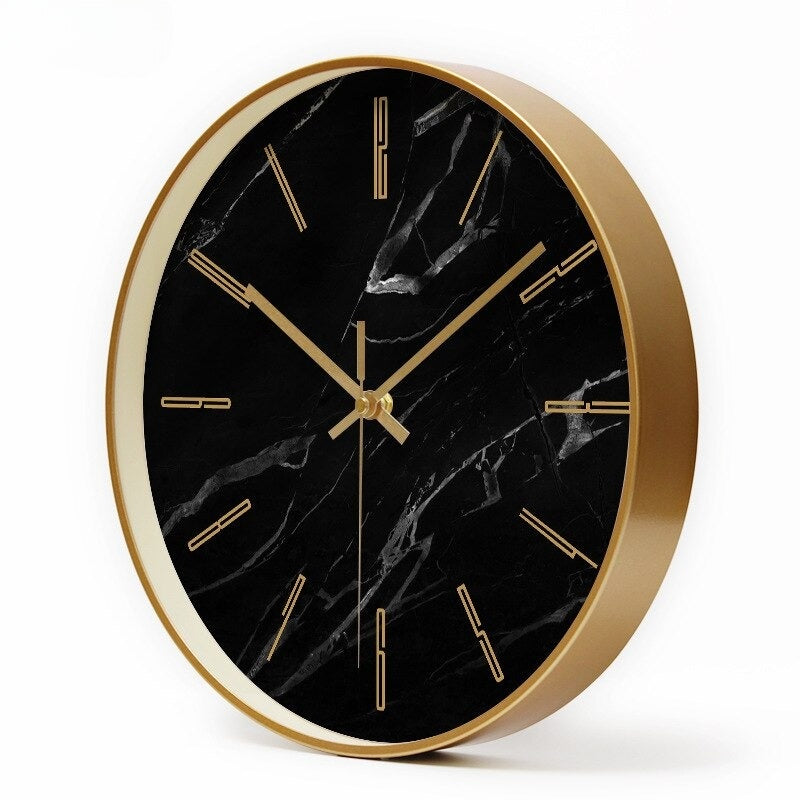 Floroux | Horloge Murale en Marbre | Design Luxe