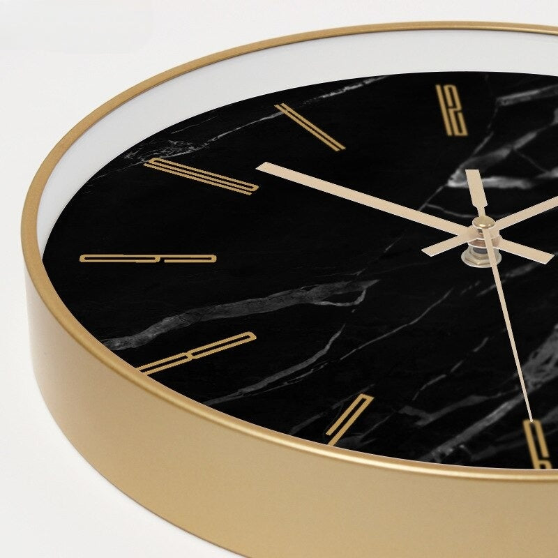 Floroux | Horloge Murale en Marbre | Design Luxe